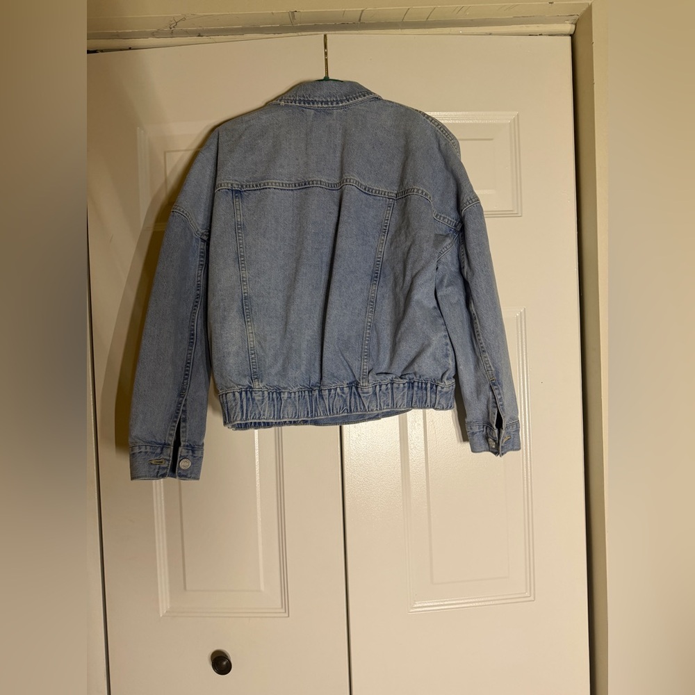 Garage Denim Boyfriend Fit Jean Jacket Size XS - Picture 6 of 8